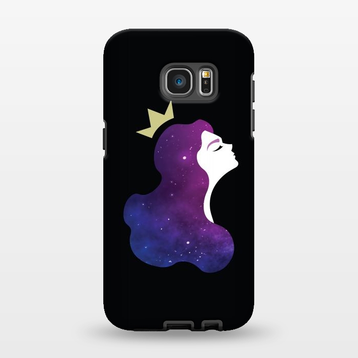 Galaxy S7 EDGE StrongFit Galaxy princess by Laura Nagel