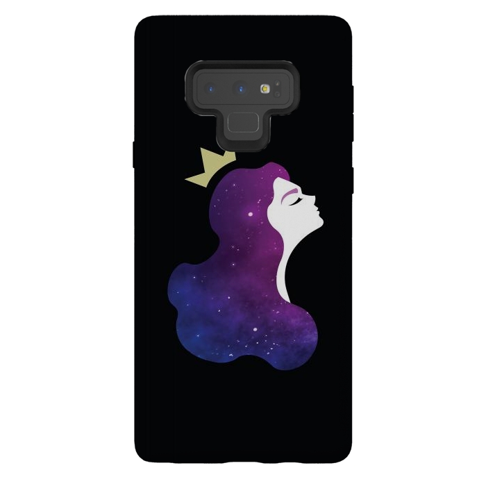 Galaxy Note 9 StrongFit Galaxy princess by Laura Nagel