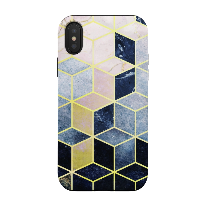 iPhone Xs / X StrongFit Hexagon by Winston
