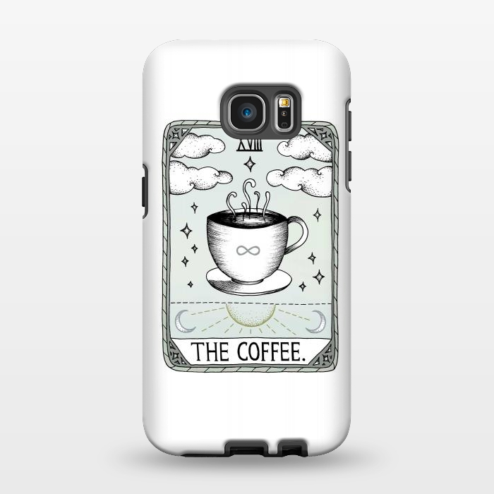 Galaxy S7 EDGE StrongFit The Coffee by Barlena