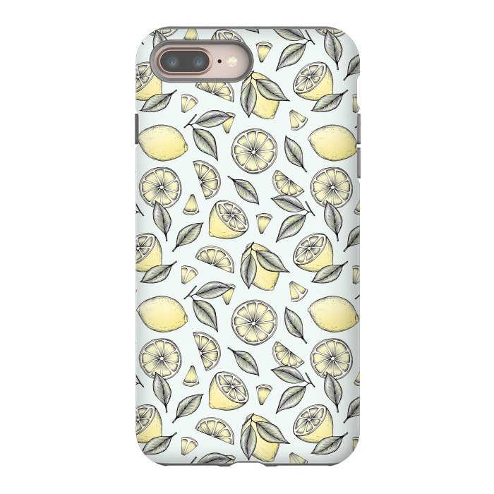 iPhone 7 plus StrongFit Lemon Tree by Barlena
