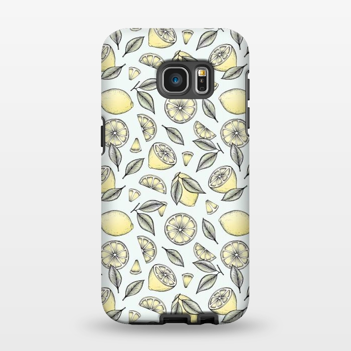 Galaxy S7 EDGE StrongFit Lemon Tree by Barlena