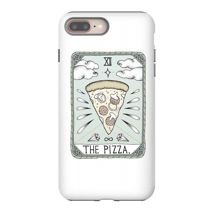 iPhone 7 plus StrongFit The Pizza by Barlena