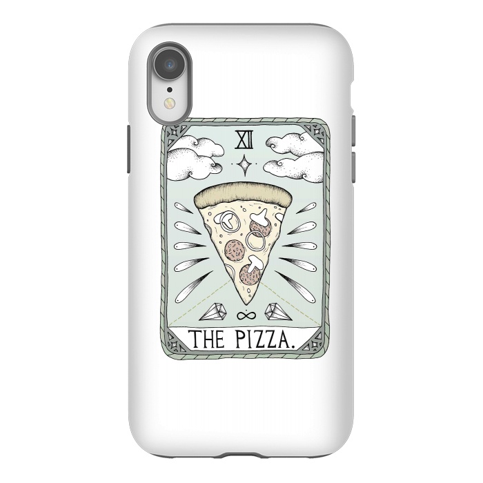 iPhone Xr StrongFit The Pizza by Barlena