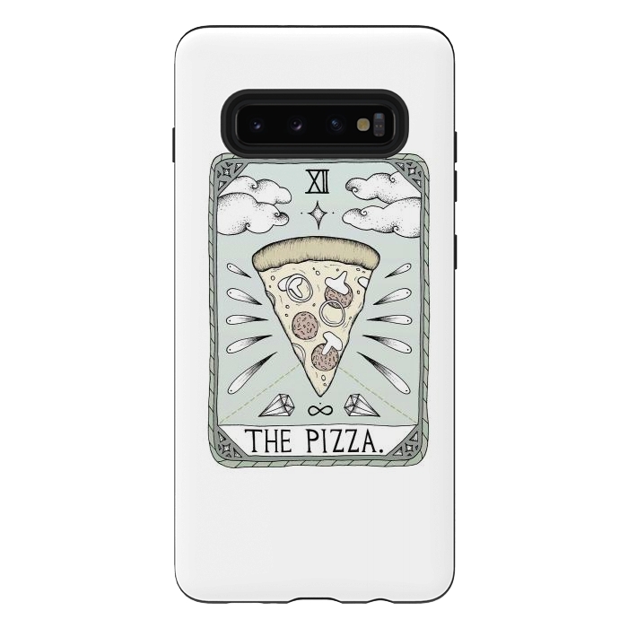 Galaxy S10 plus StrongFit The Pizza by Barlena