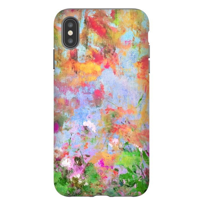 iPhone Xs Max StrongFit Abstract flowers by Winston
