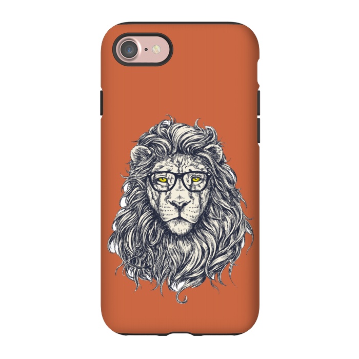 iPhone 7 StrongFit Hipster Lion by Winston