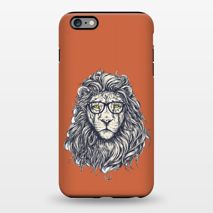 iPhone 6/6s plus StrongFit Hipster Lion by Winston