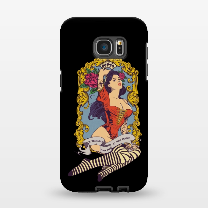 Galaxy S7 EDGE StrongFit Sexy woman by Winston