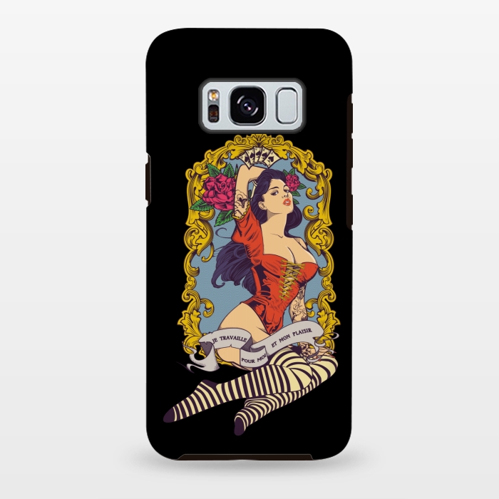 Galaxy S8 plus StrongFit Sexy woman by Winston