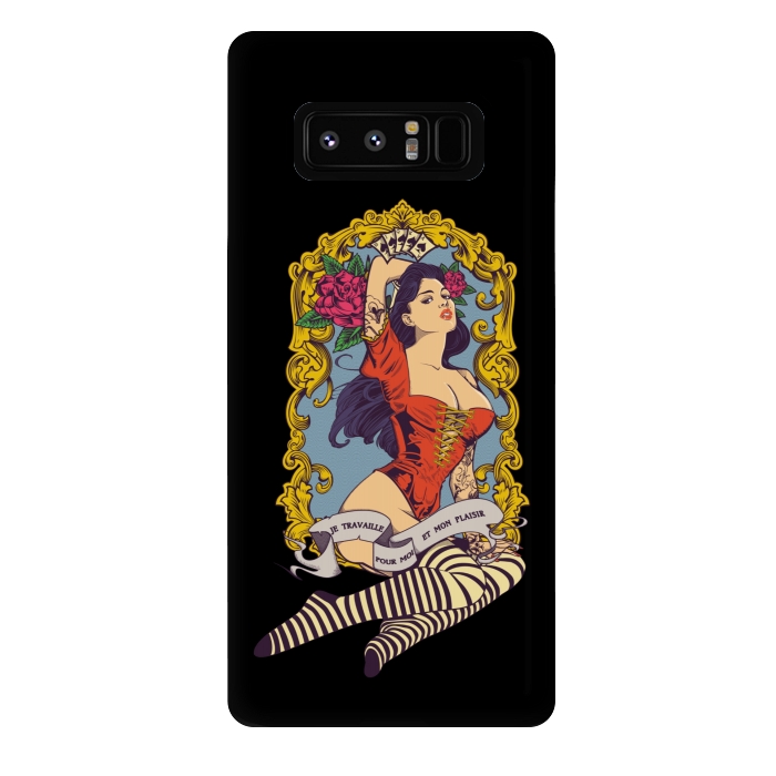 Galaxy Note 8 StrongFit Sexy woman by Winston