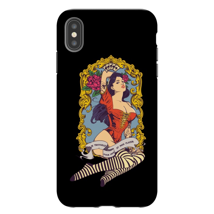 iPhone Xs Max StrongFit Sexy woman by Winston
