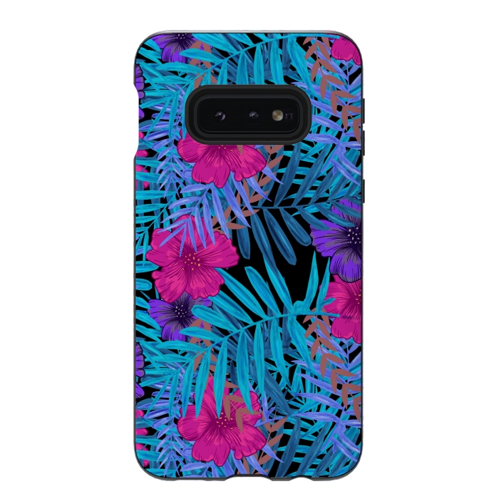 Galaxy S10e StrongFit Hibiscus by Winston