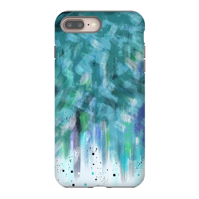 iPhone 7 plus StrongFit Water waves abstract art  by Josie