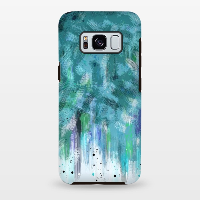 Galaxy S8 plus StrongFit Water waves abstract art  by Josie