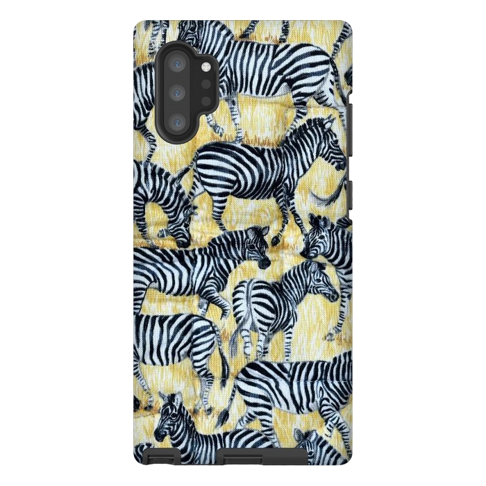 Galaxy Note 10 plus StrongFit Zebras by Winston