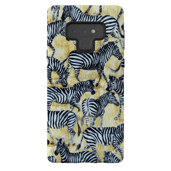 Galaxy Note 9 StrongFit Zebras by Winston