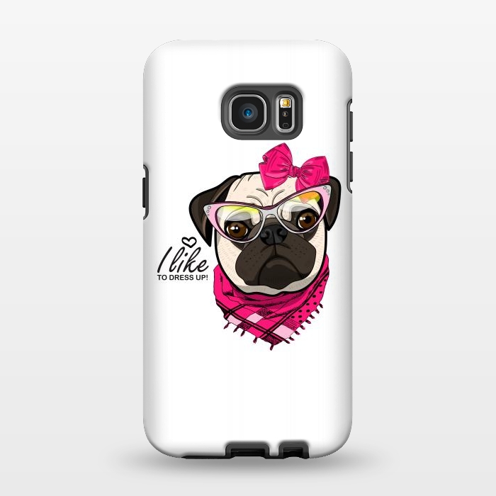 Galaxy S7 EDGE StrongFit Dogs can also be Fashion by ArtsCase