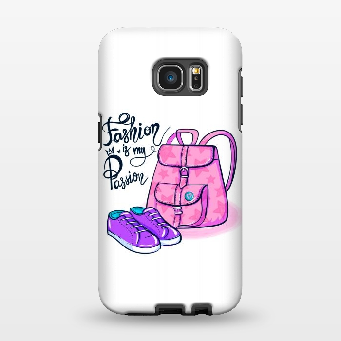 Galaxy S7 EDGE StrongFit Fashion is my passion by ArtsCase