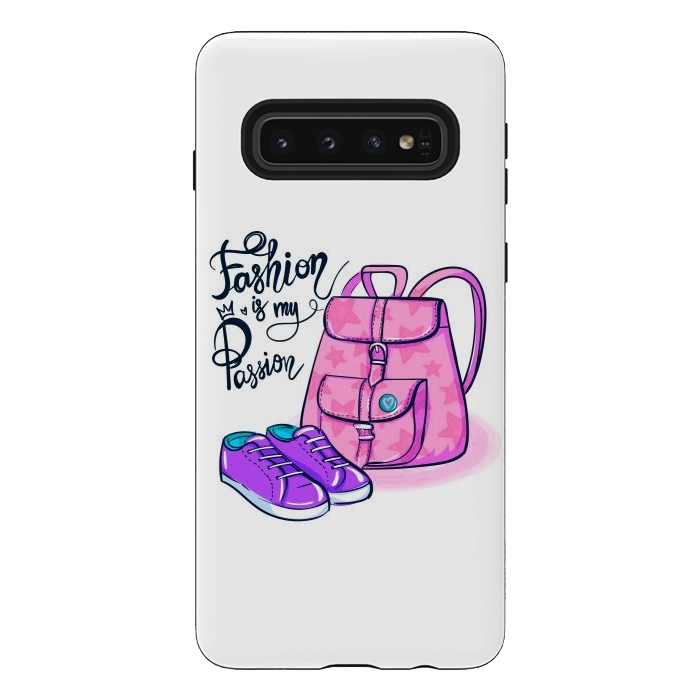 Galaxy S10 StrongFit Fashion is my passion by ArtsCase