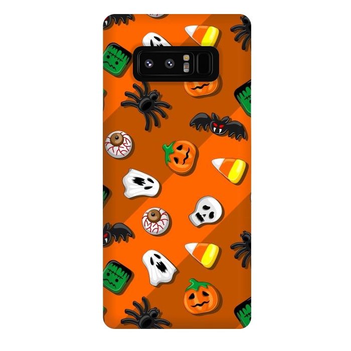 Galaxy Note 8 StrongFit Halloween Spooky Candies Party by BluedarkArt