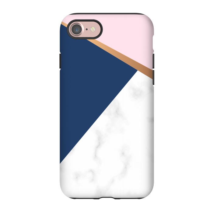 iPhone 7 StrongFit Marble geometric design I by ArtsCase