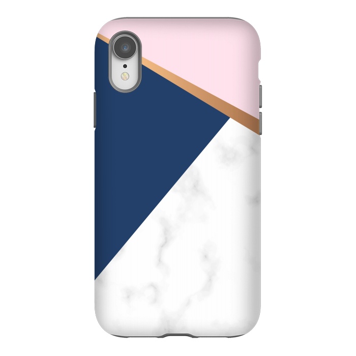 iPhone Xr StrongFit Marble geometric design I by ArtsCase