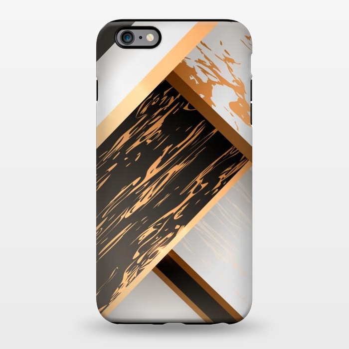 iPhone 6/6s plus StrongFit Marble Geometric Design IV by ArtsCase