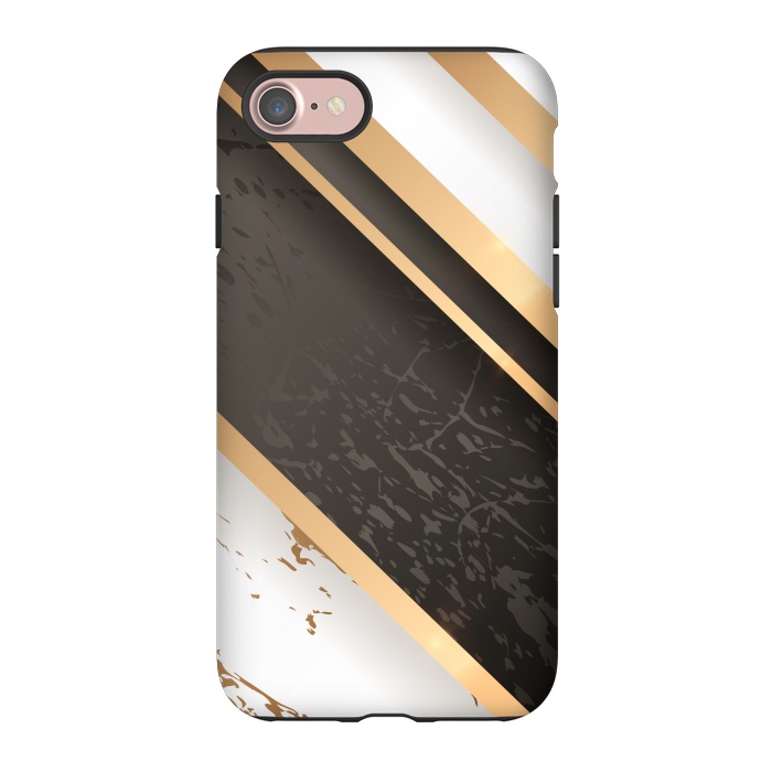 iPhone 7 StrongFit Marble Geometric Design VIII by ArtsCase