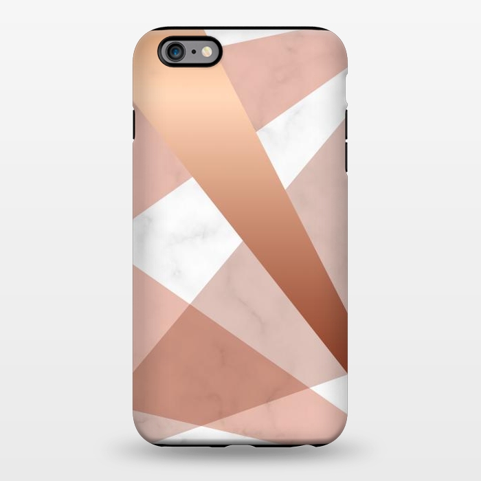 iPhone 6/6s plus StrongFit Marble Geometric design with peak figures by ArtsCase