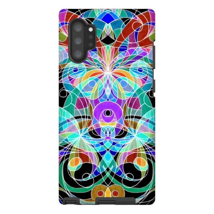 Galaxy Note 10 plus StrongFit Ethnic Style G11 by Medusa GraphicArt