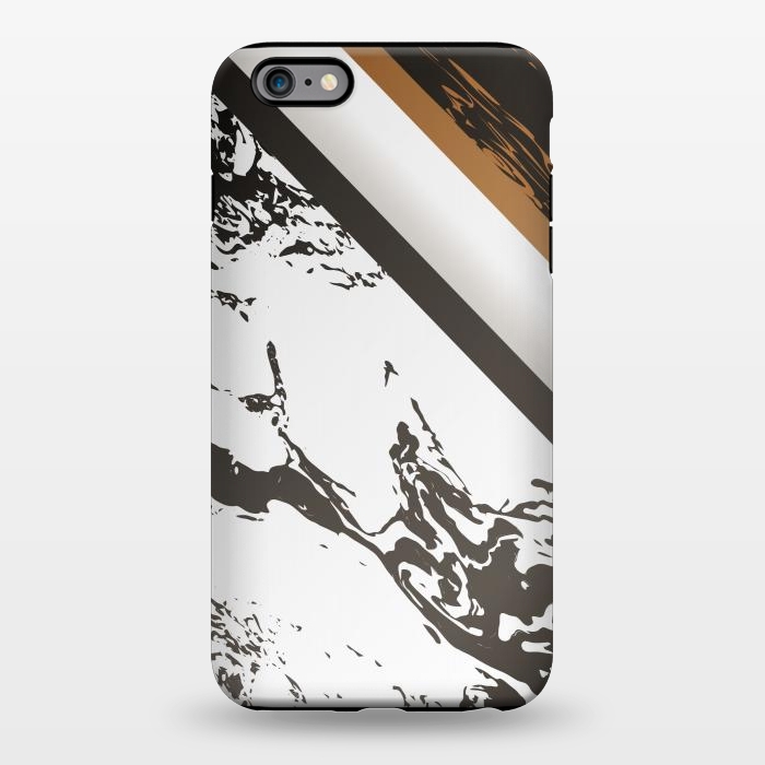 iPhone 6/6s plus StrongFit Marble with cubes and geometric figures by ArtsCase