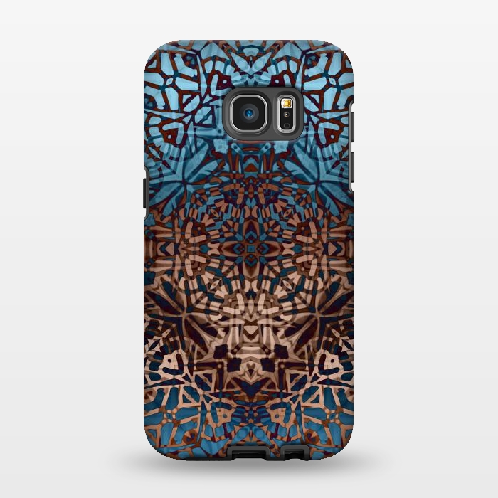 Galaxy S7 EDGE StrongFit Ethnic Tribal Pattern G329 by Medusa GraphicArt