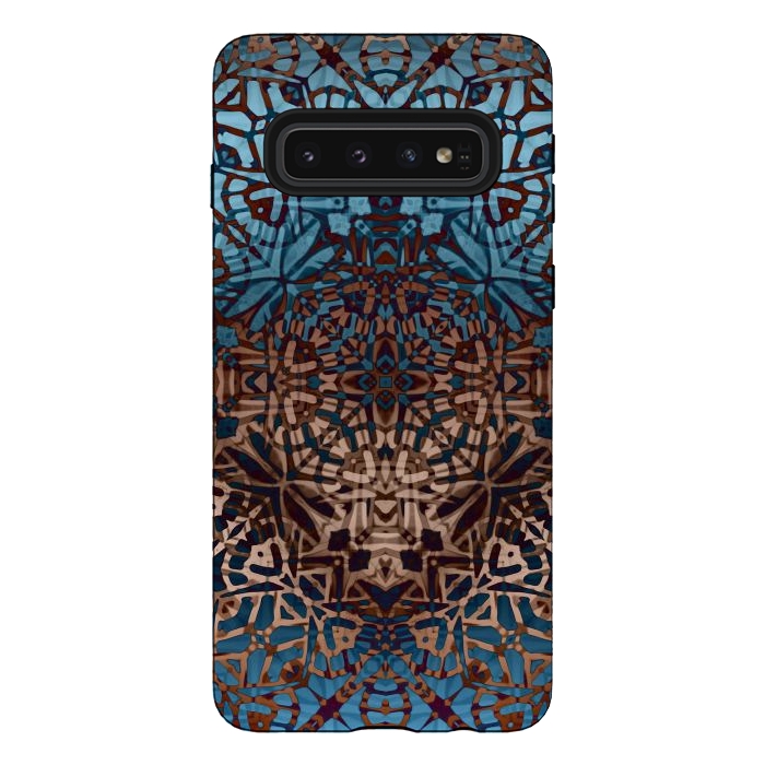 Galaxy S10 StrongFit Ethnic Tribal Pattern G329 by Medusa GraphicArt