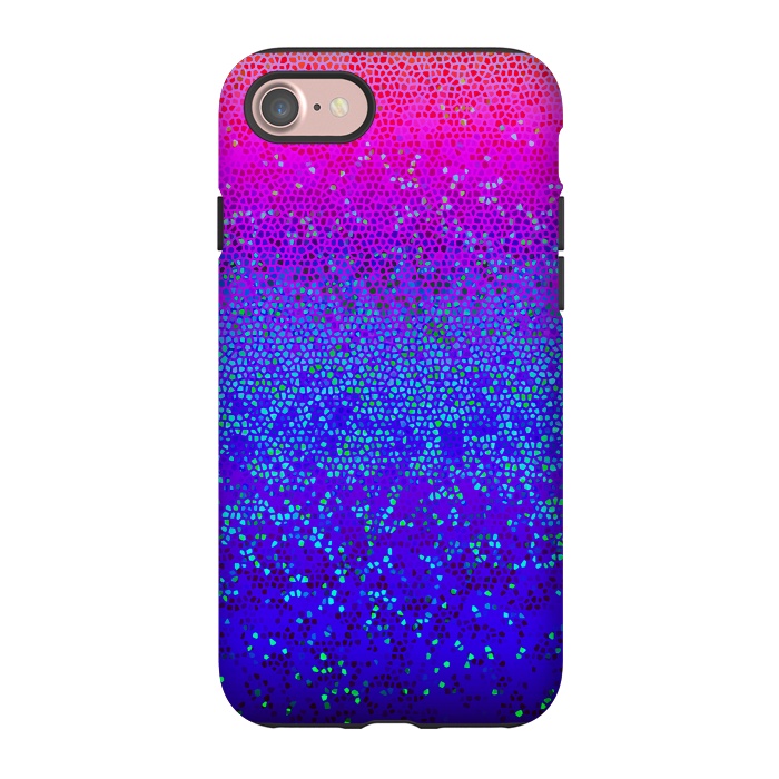 iPhone 7 StrongFit Glitter Star Dust G248 by Medusa GraphicArt