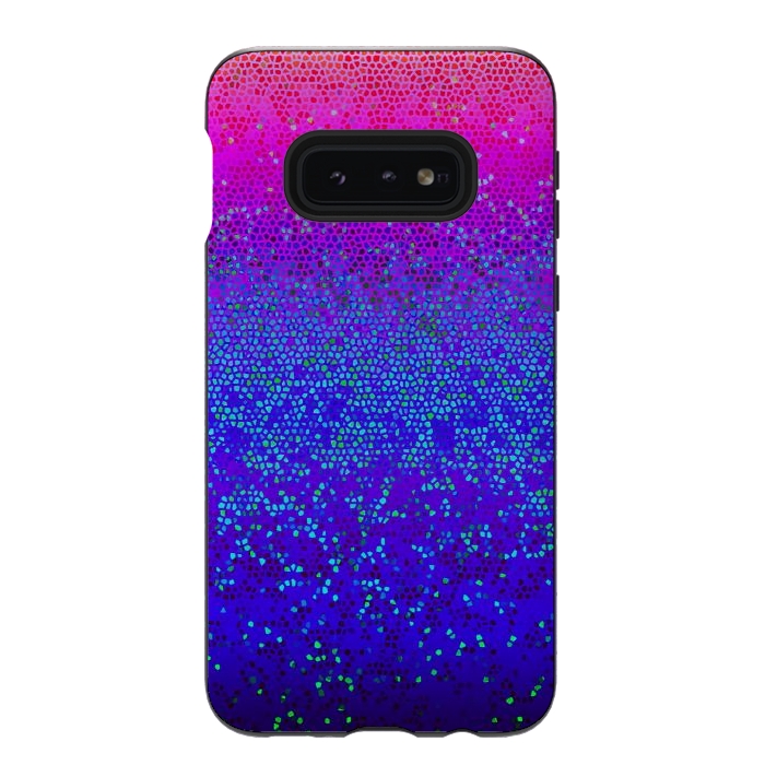 Galaxy S10e StrongFit Glitter Star Dust G248 by Medusa GraphicArt