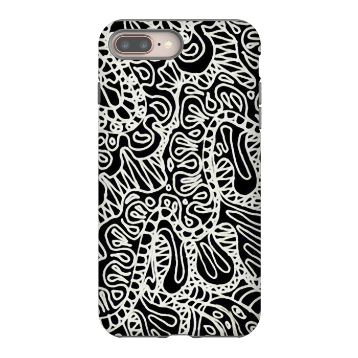 iPhone 7 plus StrongFit Doodle Ethnic Style G361 by Medusa GraphicArt