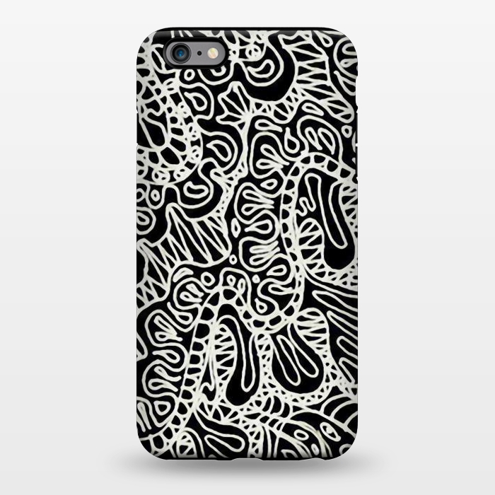 iPhone 6/6s plus StrongFit Doodle Ethnic Style G361 by Medusa GraphicArt