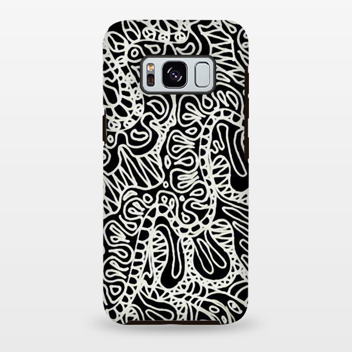Galaxy S8 plus StrongFit Doodle Ethnic Style G361 by Medusa GraphicArt