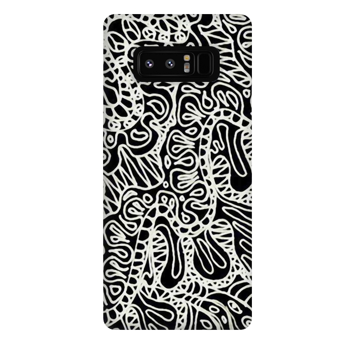 Galaxy Note 8 StrongFit Doodle Ethnic Style G361 by Medusa GraphicArt