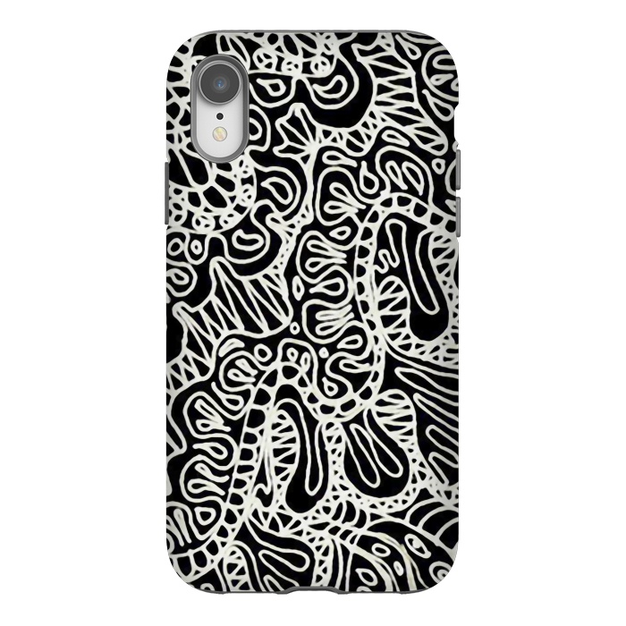 iPhone Xr StrongFit Doodle Ethnic Style G361 by Medusa GraphicArt
