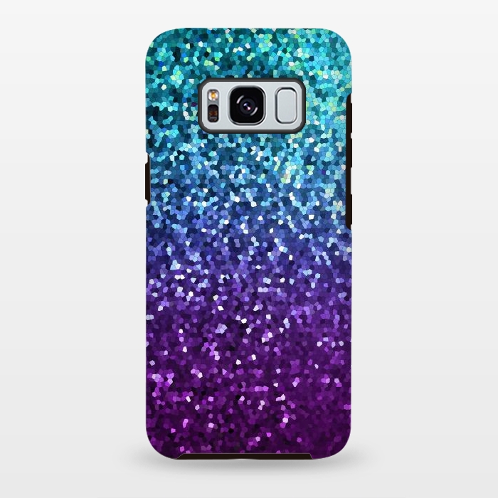 Galaxy S8 plus StrongFit Mosaic Sparkley Texture G198 by Medusa GraphicArt