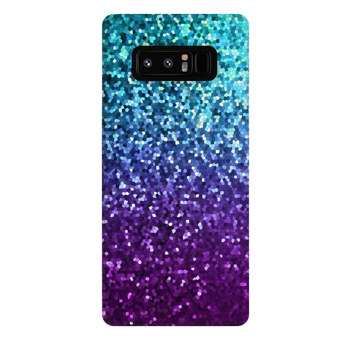 Galaxy Note 8 StrongFit Mosaic Sparkley Texture G198 by Medusa GraphicArt