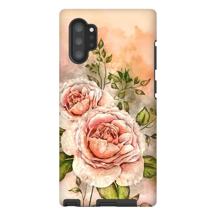 Galaxy Note 10 plus StrongFit Behind The Rose by Creativeaxle