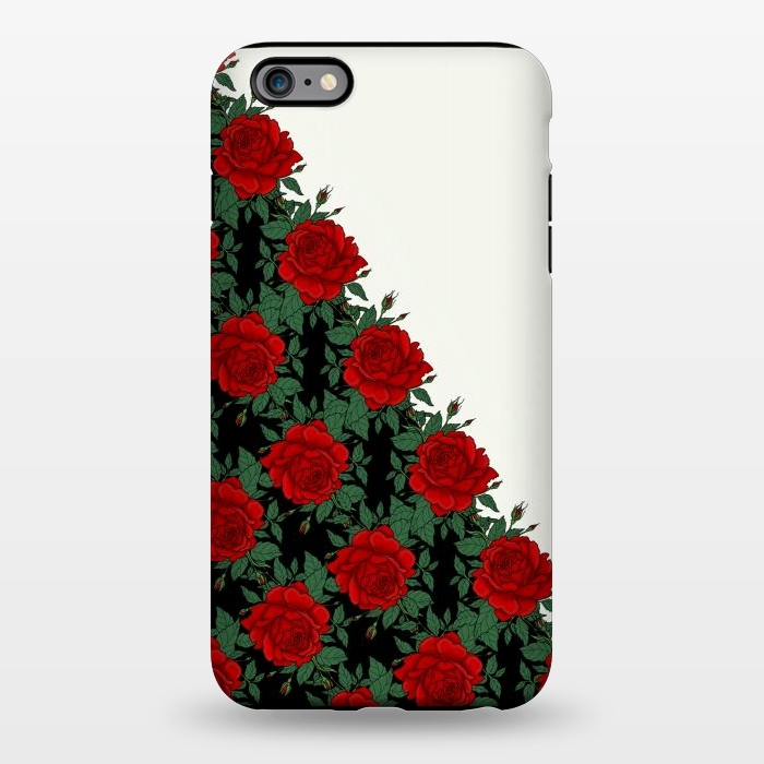 iPhone 6/6s plus StrongFit Red roses pattern by Jms