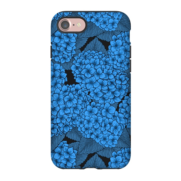iPhone 7 StrongFit Blue hydrangea by Katerina Kirilova