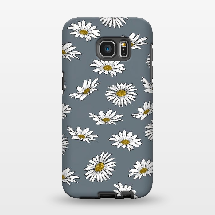 Galaxy S7 EDGE StrongFit Daisies by Jms