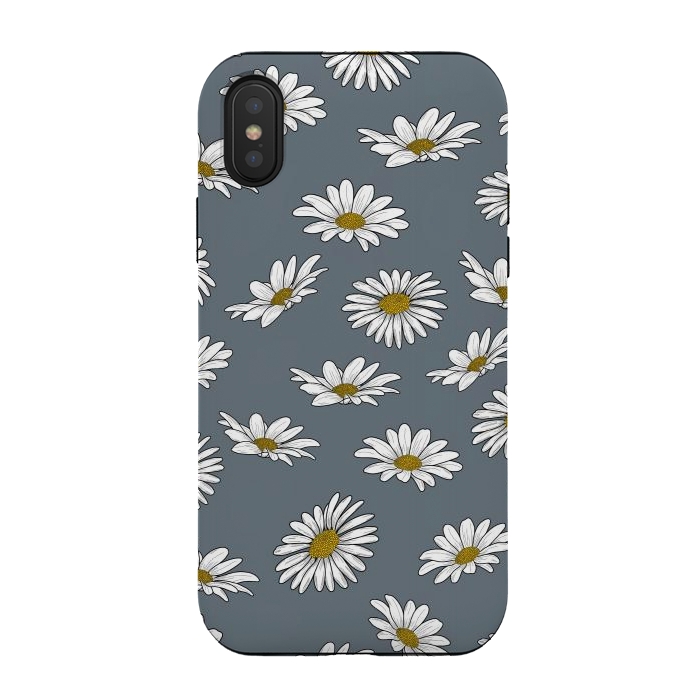 iPhone Xs / X StrongFit Daisies by Jms