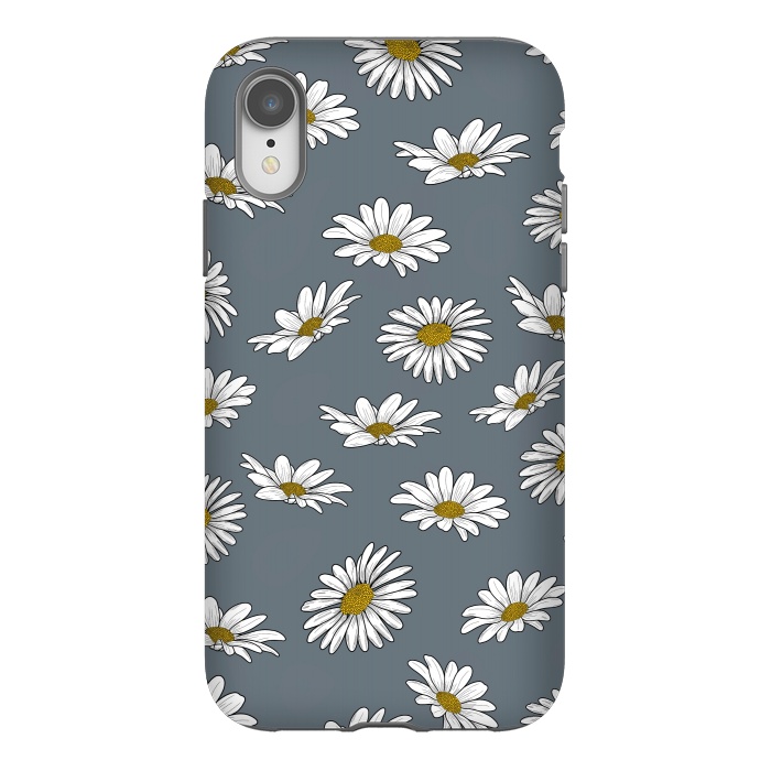 iPhone Xr StrongFit Daisies by Jms