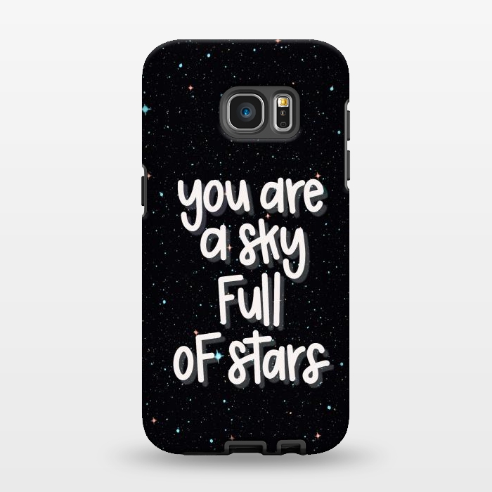 Galaxy S7 EDGE StrongFit Stars by Silvia Mejia